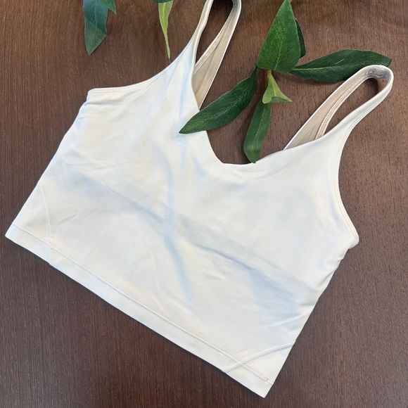 Lululemon Align Tank Top – White, Size 8 - Picture 2 of 5